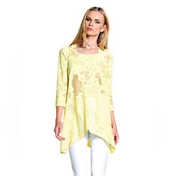 Coral Eyelet tunic top - Picture 12 of 12